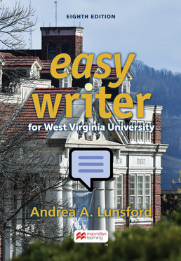 Cover: CM Easy Writer 8e for West Virginia University (Perpetual Duration), 8th Edition by Andrea A. Lunsford