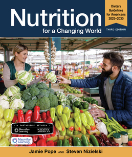 Cover: Scientific American: Nutrition for a Changing World, 3rd Edition by Jamie Pope; Steven Nizielski