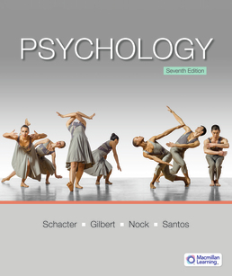 Cover: Psychology, 7th Edition by Daniel Schacter; Daniel Gilbert; Matthew Nock; Laurie Santos