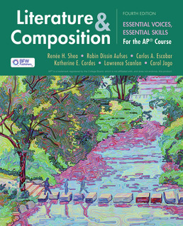 Cover: Literature & Composition, 4th Edition by Renee H. Shea; Robin Dissin Aufses; Lawrence Scanlon; Katherine E. Cordes; Carlos Escobar; Carol Jago