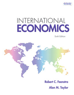 Cover: International Economics , 6th Edition by Robert Feenstra; Alan Taylor
