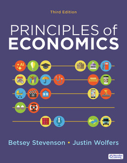 Cover: Principles of Economics , 3rd Edition by Betsey Stevenson; Justin Wolfers