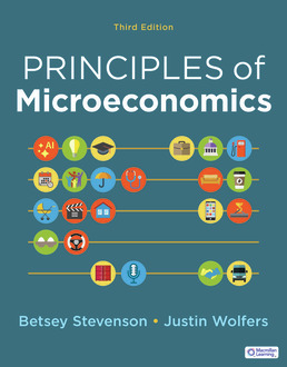Cover: Principles of Microeconomics , 3rd Edition by Betsey Stevenson; Justin Wolfers