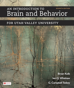 Cover: CM EPUB3 for Introduction to Brain and Behavior for Utah Valley University (6-Months Online), 7th Edition by Bryan Kolb; Ian Q. Whishaw; G. Campbell Teskey