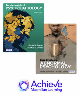 Cover: Achieve for Fundamentals of Psychopathology: Science and Practice 11e with Case Studies in Abnormal Psychology 3e (1-Term Access), 11th Edition by Ronald Comer; Jonathan Comer; Ethan E. Gorenstein; M. Zachary Rosenthal