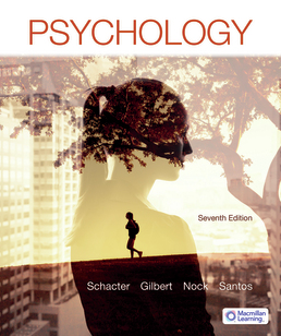 Cover: Psychology , 7th Edition by Daniel Schacter; Daniel Gilbert; Matthew Nock; Laurie Santos
