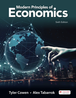 Cover: Modern Principles of Economics Digital Update, 6th Edition by Tyler Cowen; Alex Tabarrok