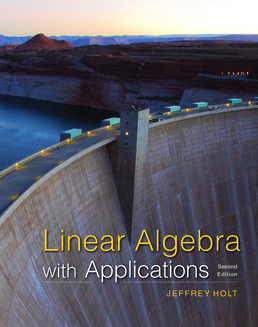 Cover: Linear Algebra with Applications, 2nd Edition by Jeffrey Holt