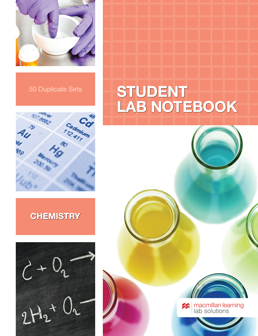 Cover: Student Lab Notebook: Chemistry - 50 Duplicate Sets, 1st Edition by Hayden-McNeil