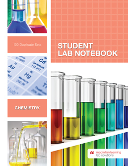 Cover: Student Lab Notebook: Chemistry - 100 Duplicate Sets, 1st Edition by Hayden-McNeil