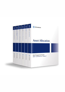 Cover: 2027 CFA® Program Curriculum, Level III Private Wealth Pathway Box Set, 1st Edition by CFA Institute