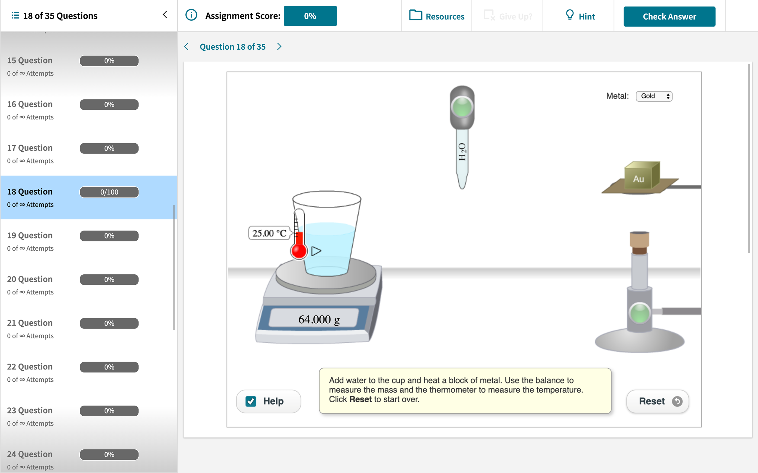 achieve online homework chemistry