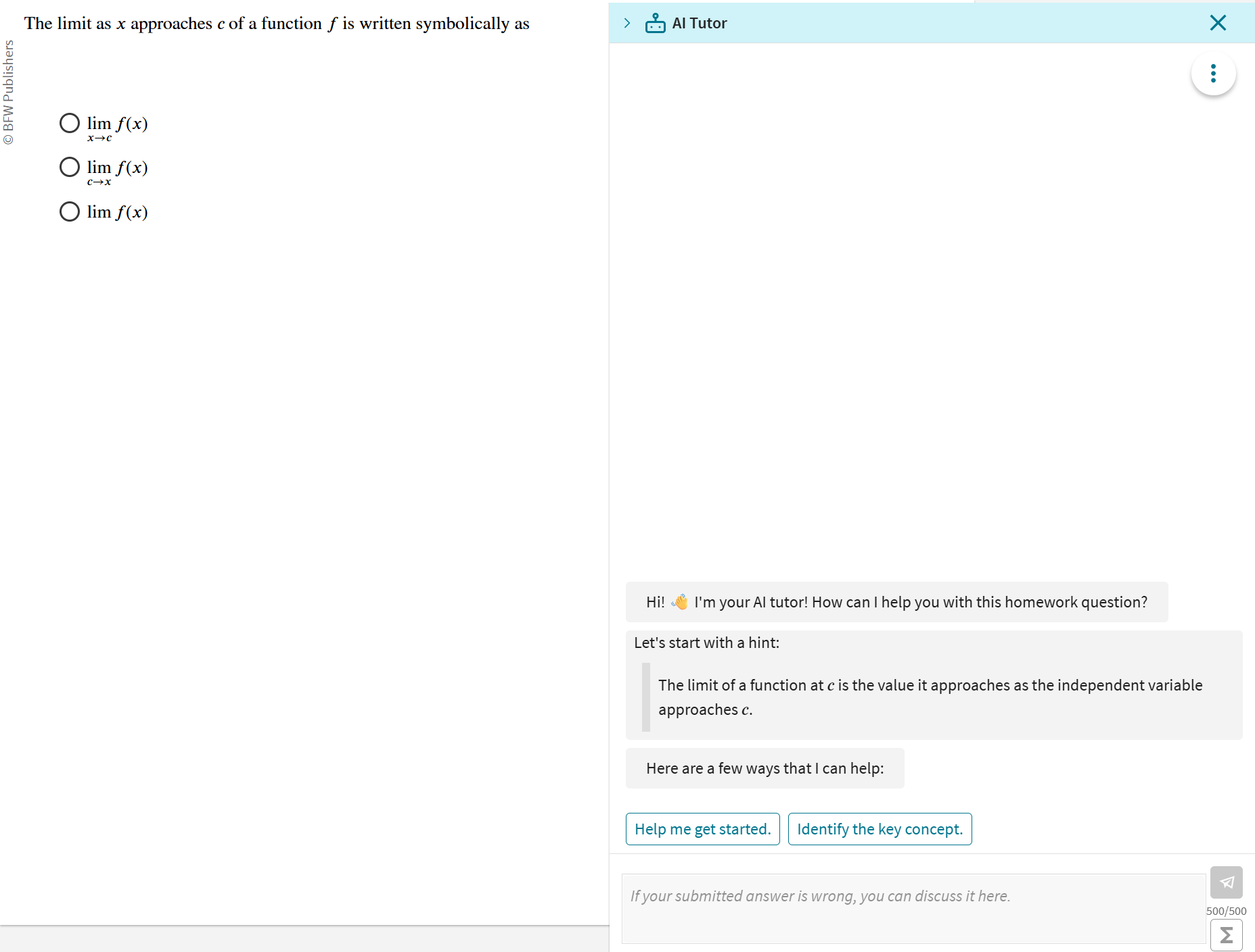 AI Tutor for High School