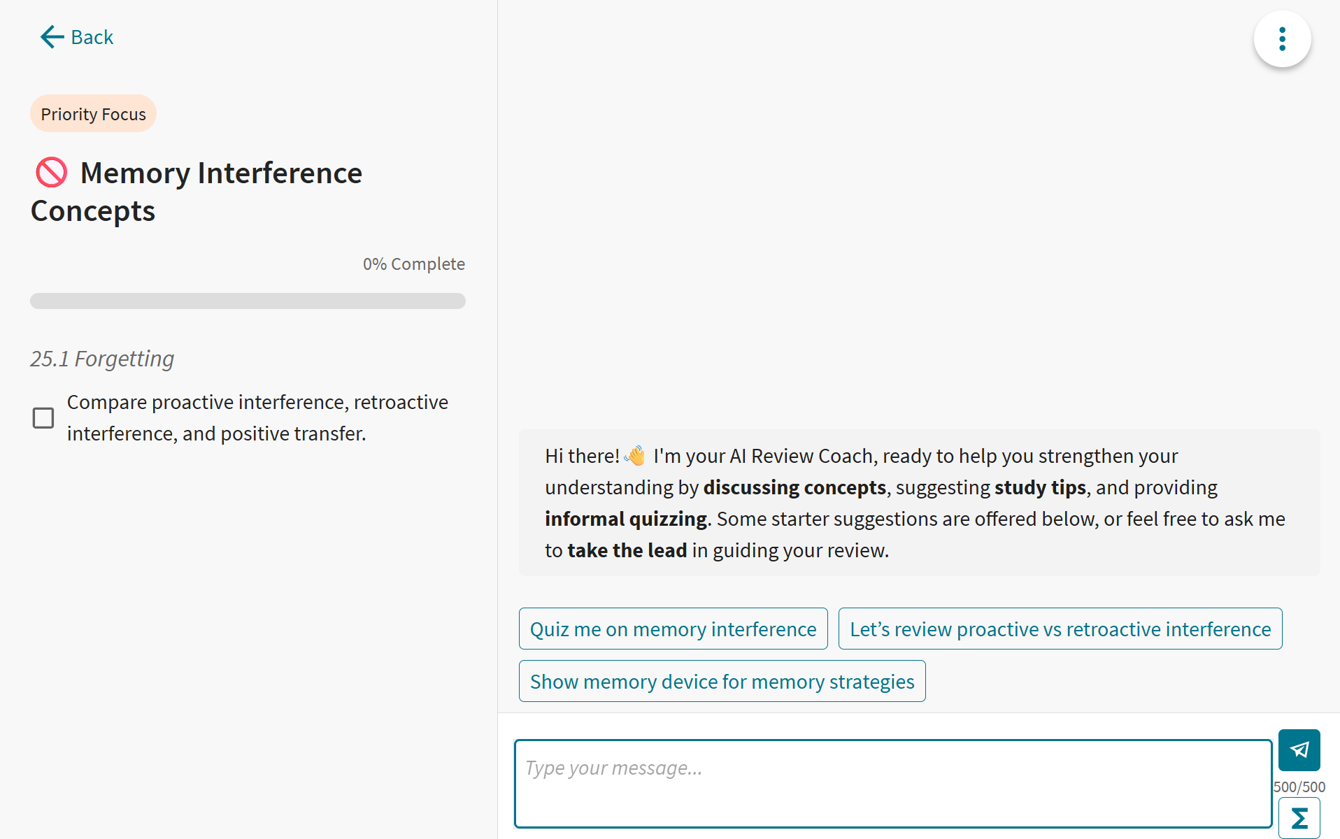 Conversational Review screenshot 1