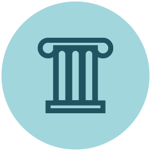 An icon for mathematics represented by the symbol pi is featured as a discipline on the online learning platform, Achieve.