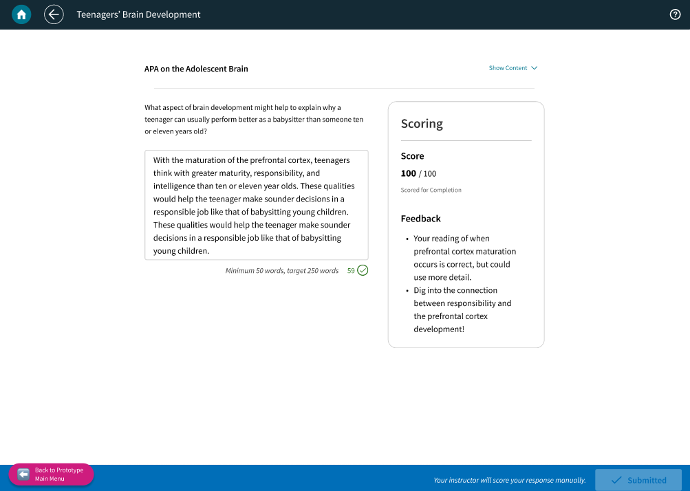 Short-Form Writing Assignments