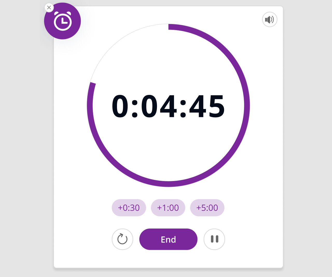 Instructor Desktop Timer