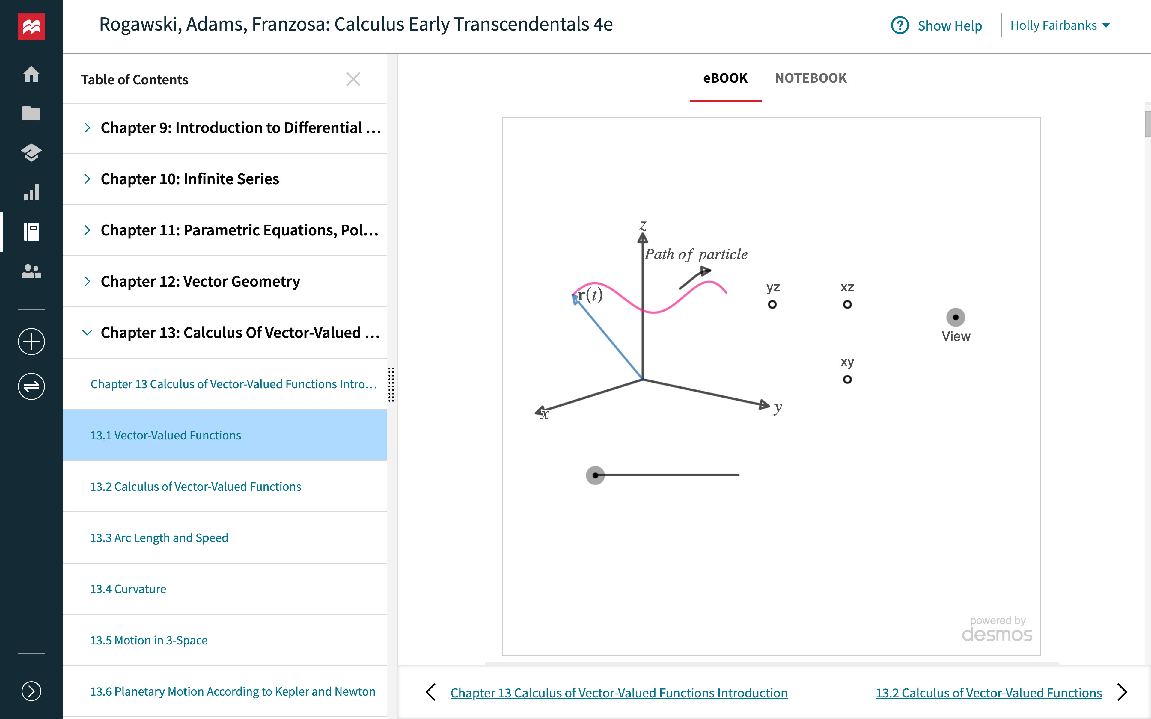 Achieve screenshot of a mathematics textbook.