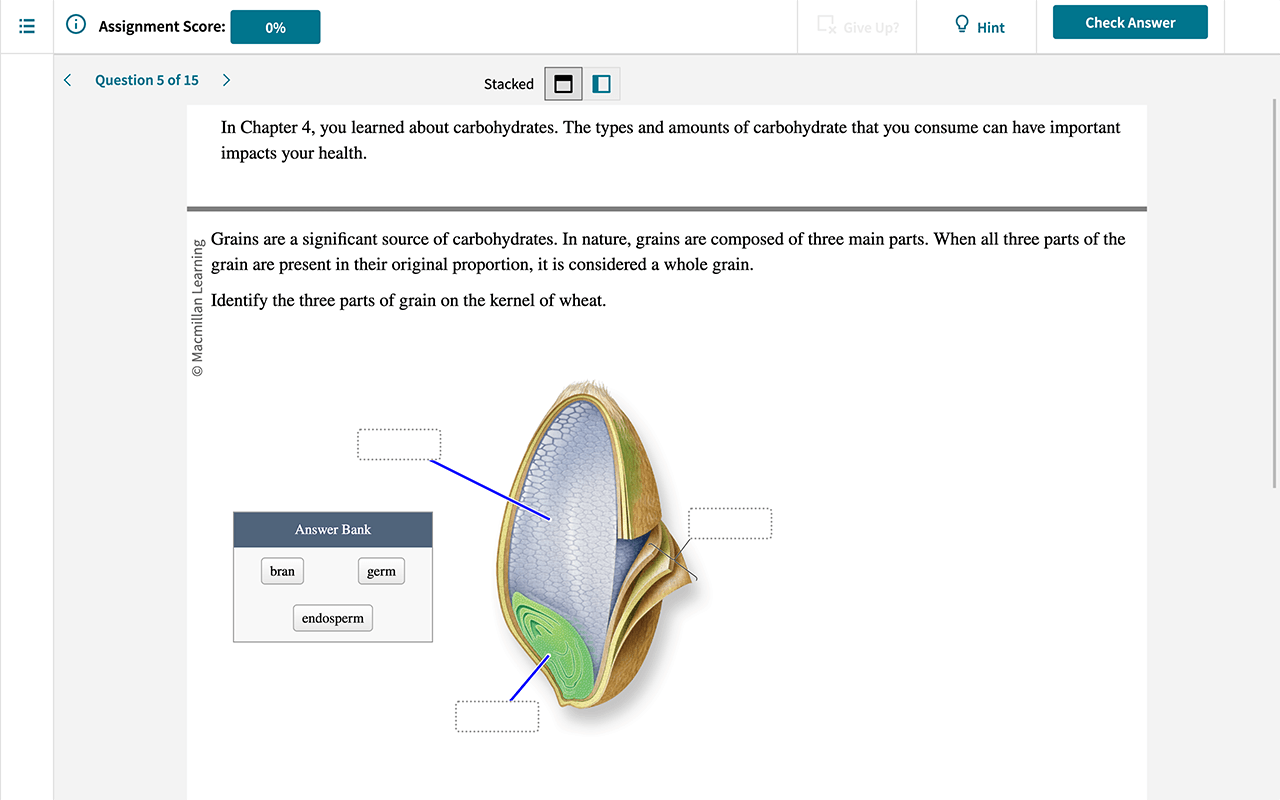 Achieve Real World Nutrition Activities 
 Screenshot