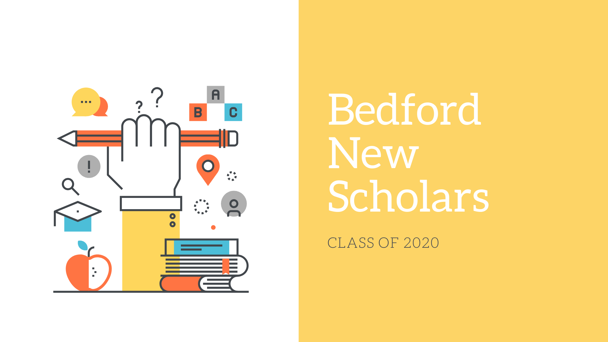 Bedford New Scholars Class of 2020