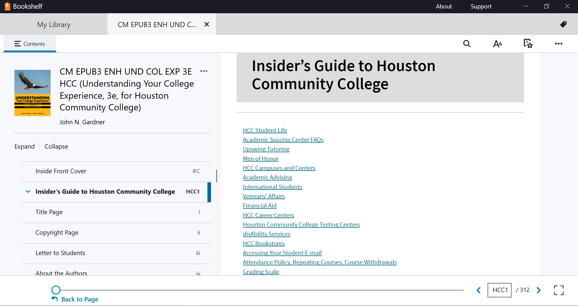 screenshot of curriculum digital guide