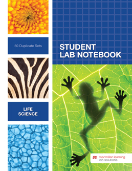 Cover: Life Science lab notebook