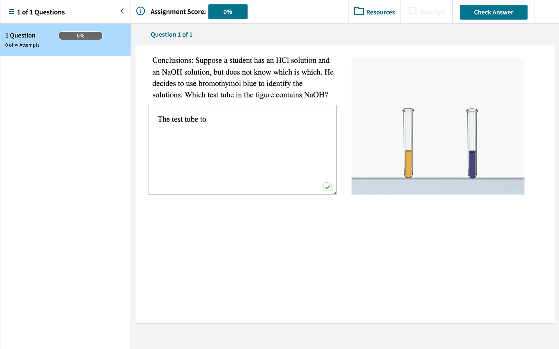 achieve  post lab assessment